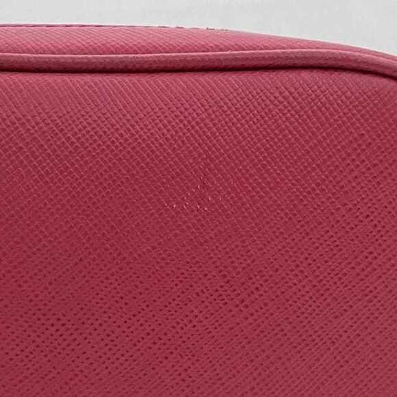 PRADA Pink Leather Saffiano Shoulder Bag - Picture 7 of 11